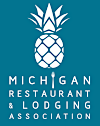 Michigan restaurant and lodging association logo